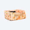 HUFT Tangy Blossoms Tent Bed For Cat & Puppies - Orange - Heads Up For Tails