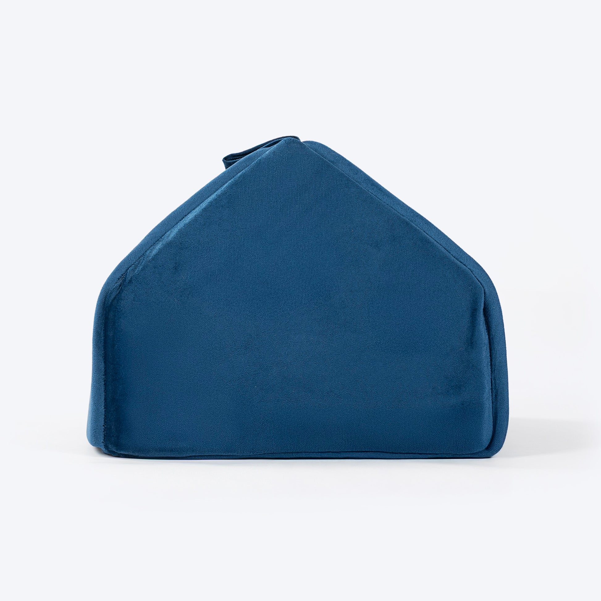 TLC Bedding With Removable Cushion For Cat & Puppy - Navy & Grey - Heads Up For Tails