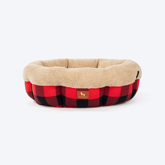 HUFT Cosy Cuddle Bed For Cat & Puppy - Multicolor - Heads Up For Tails