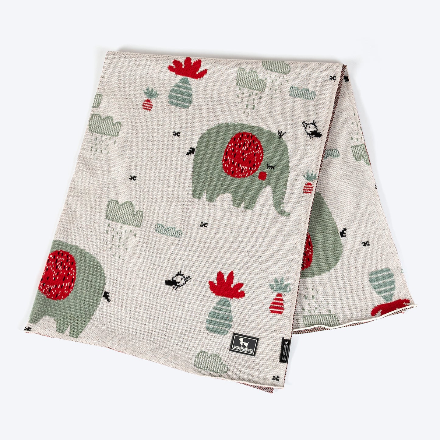 HUFT Elephant Dreams Blanket For Pets - Heads Up For Tails