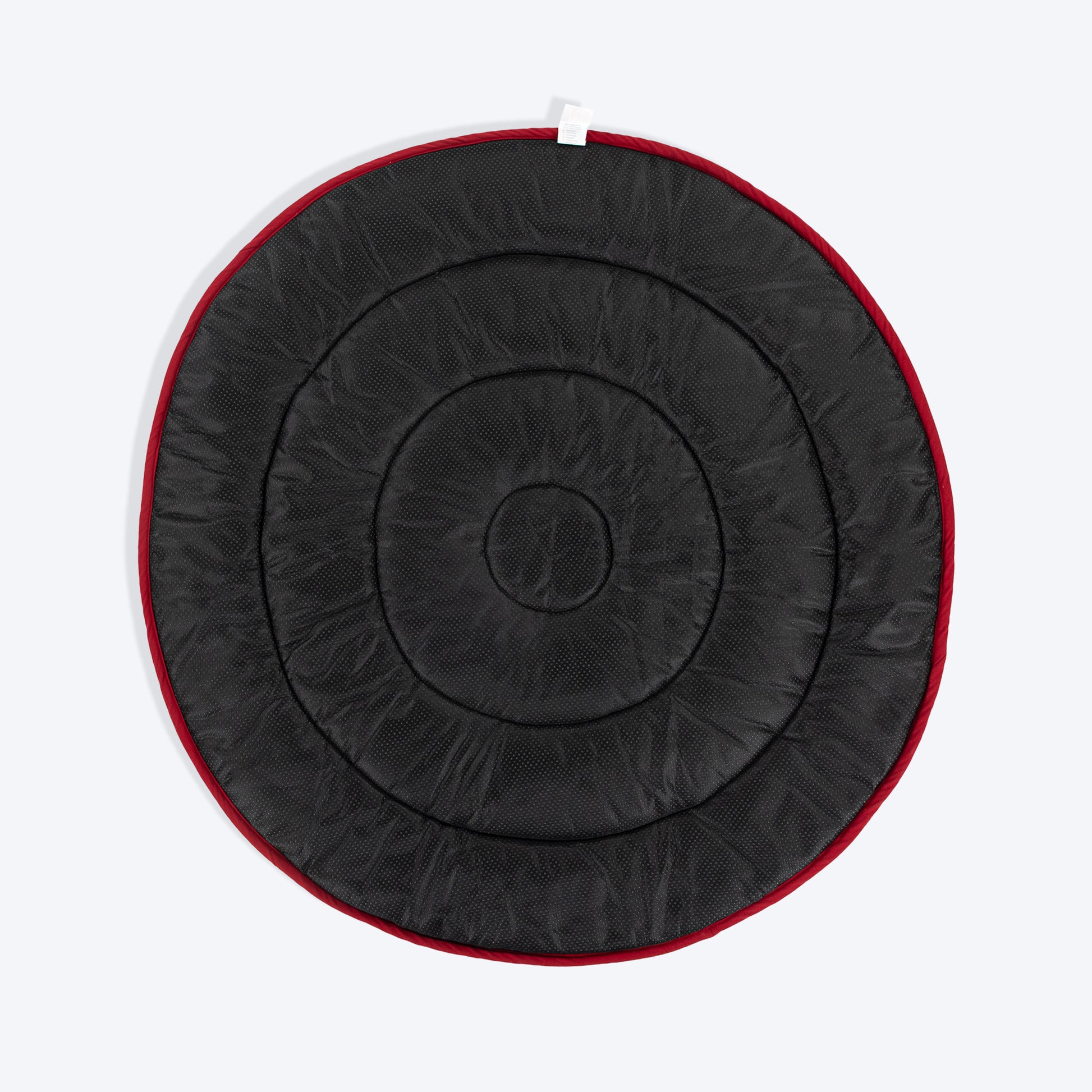 HUFT Bloom Buddies Round Mat For Dog - Red - Heads Up For Tails