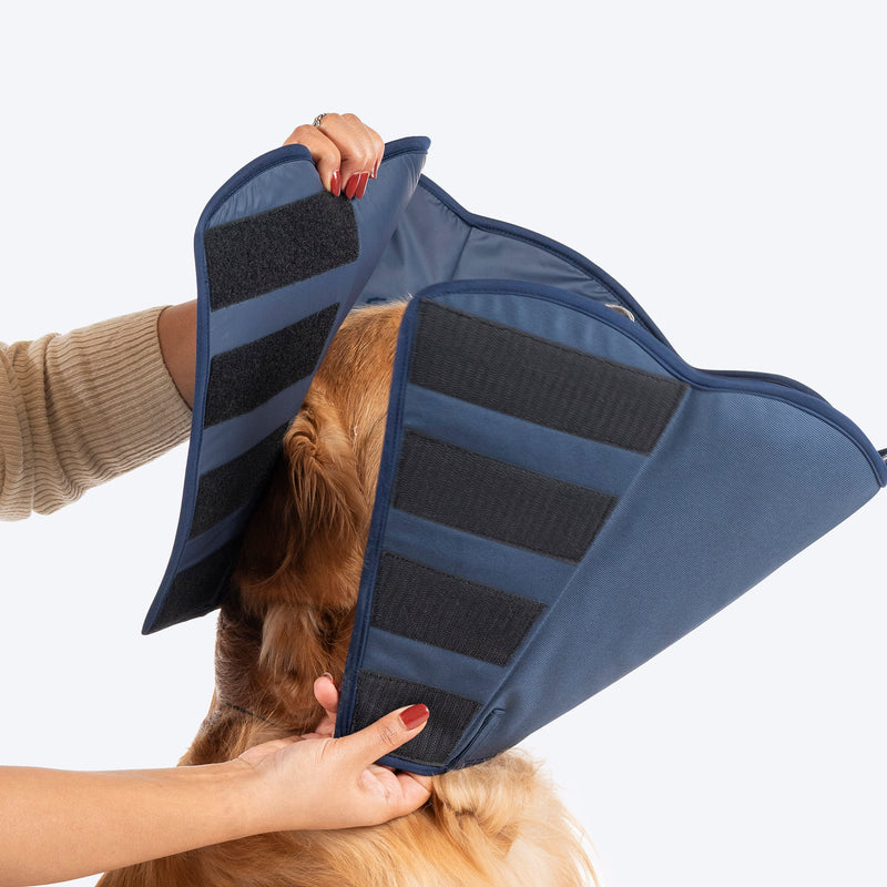 HUFT Trooper E-Collar For Dog - Navy Blue - Heads Up For Tails