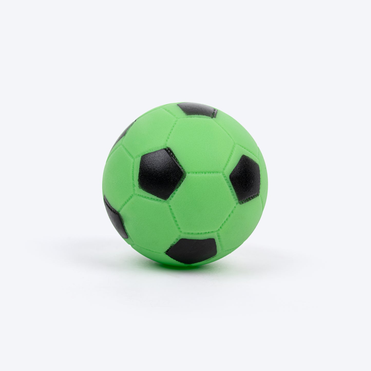 TLC Football Squeaky Chew Toy For Dog - Green - Heads Up For Tails