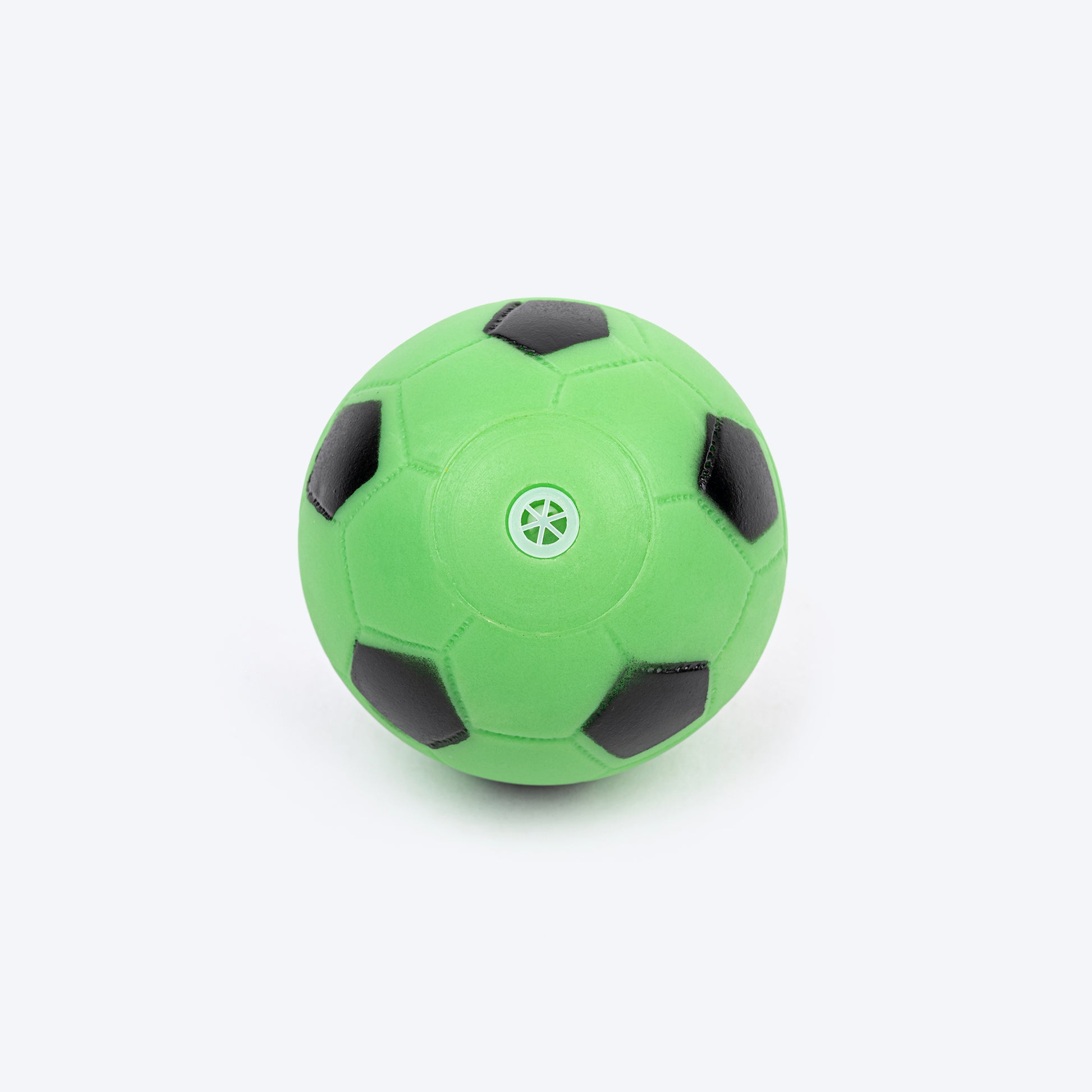 TLC Football Squeaky Chew Toy For Dog - Green - Heads Up For Tails