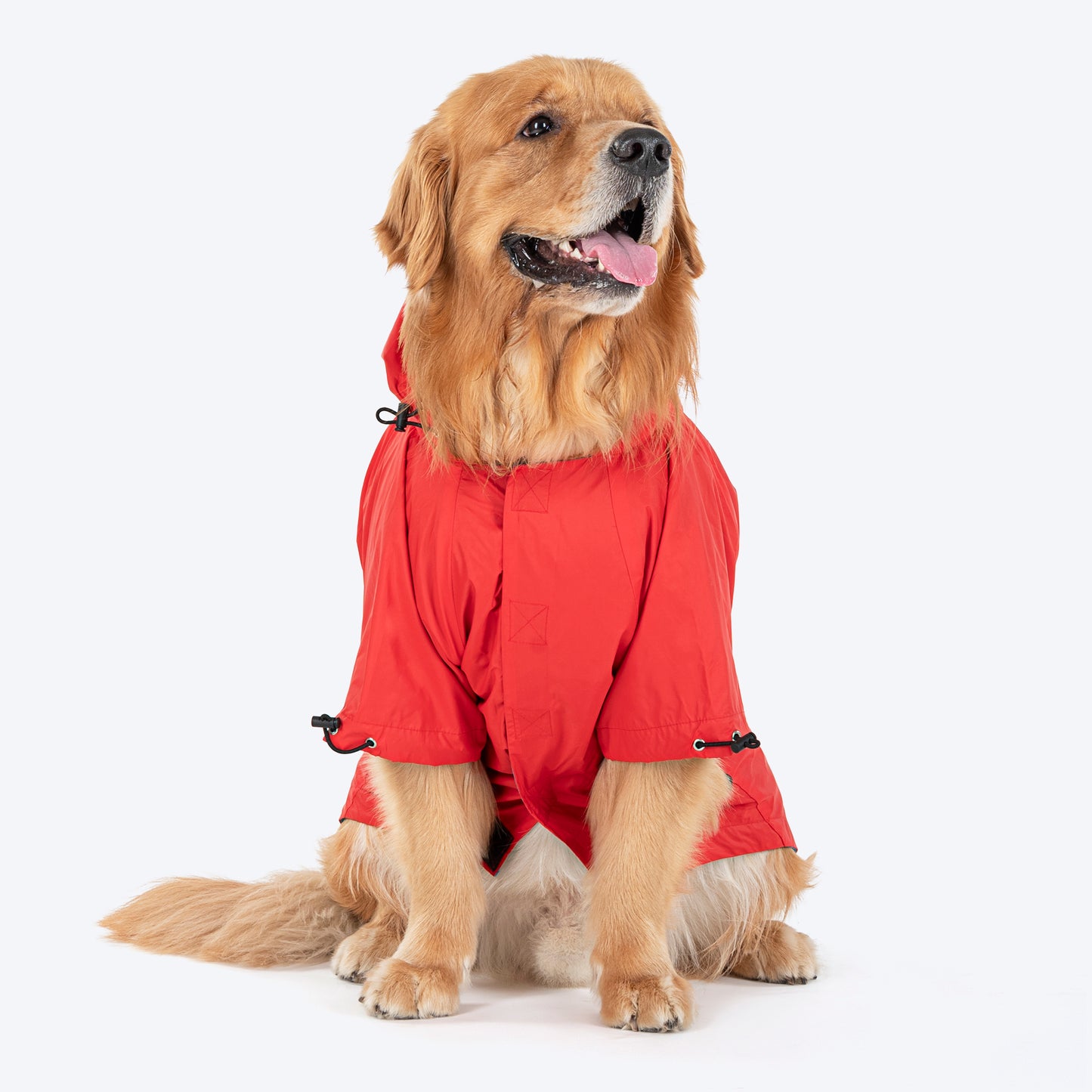 HUFT Magical Mist Raincoats For Dog & Cat - Coral - Heads Up For Tails