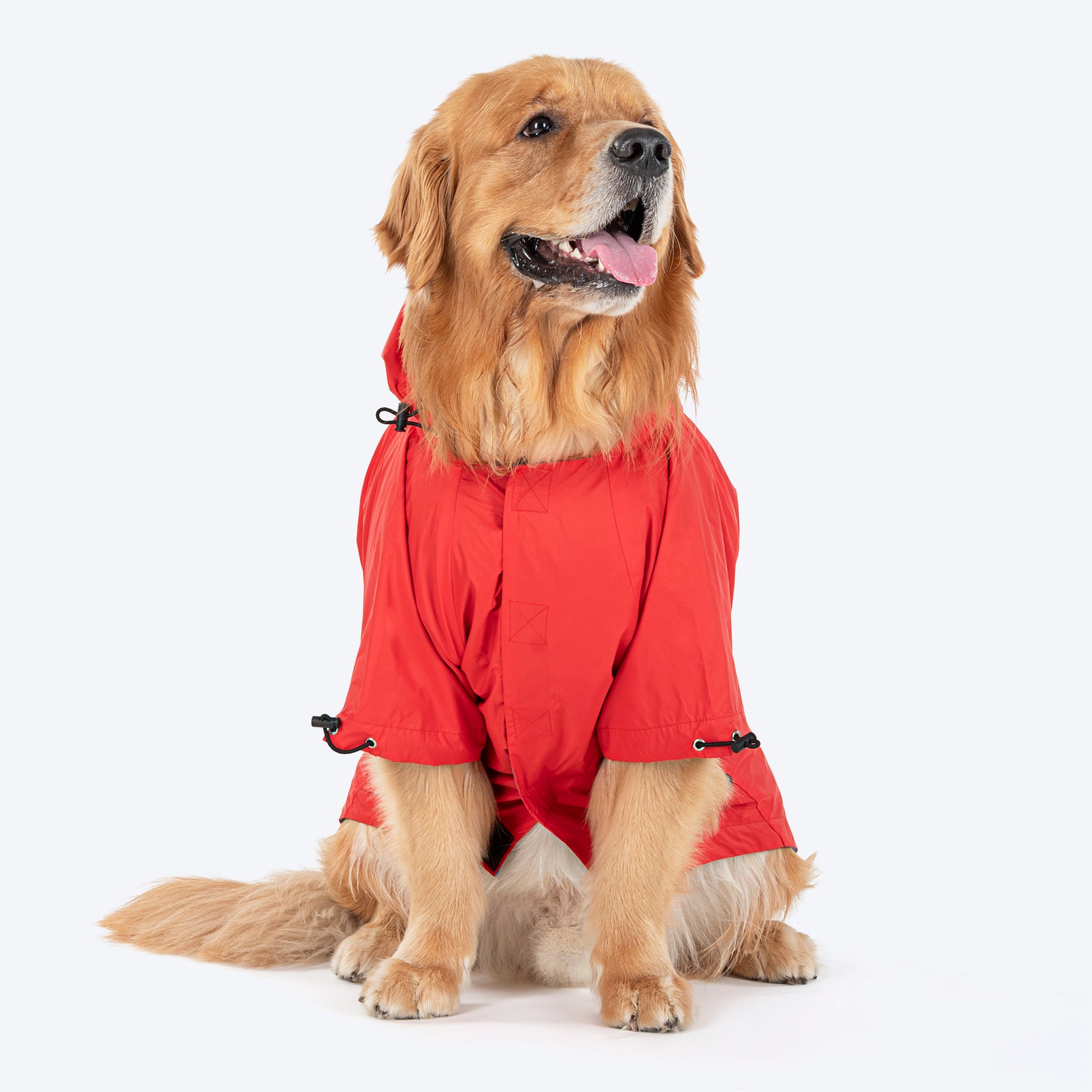 HUFT Magical Mist Raincoats For Dog & Cat - Coral - Heads Up For Tails