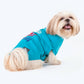 HUFT Cuddle Buddy T-shirt For Dogs - Blue - Heads Up For Tails