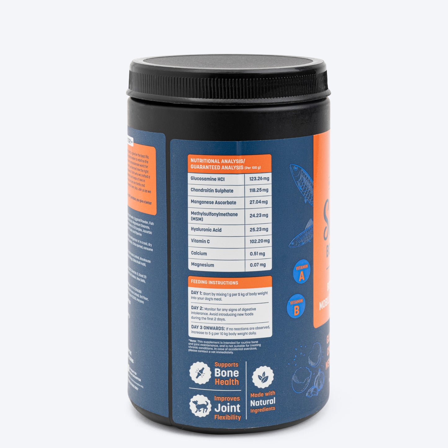 Sara's Boosters Bone & Joint Mobility Supplement For Dog - Heads Up For Tails