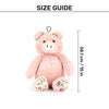 HUFT Peppy Pig Plush Toy For Dog - Pink