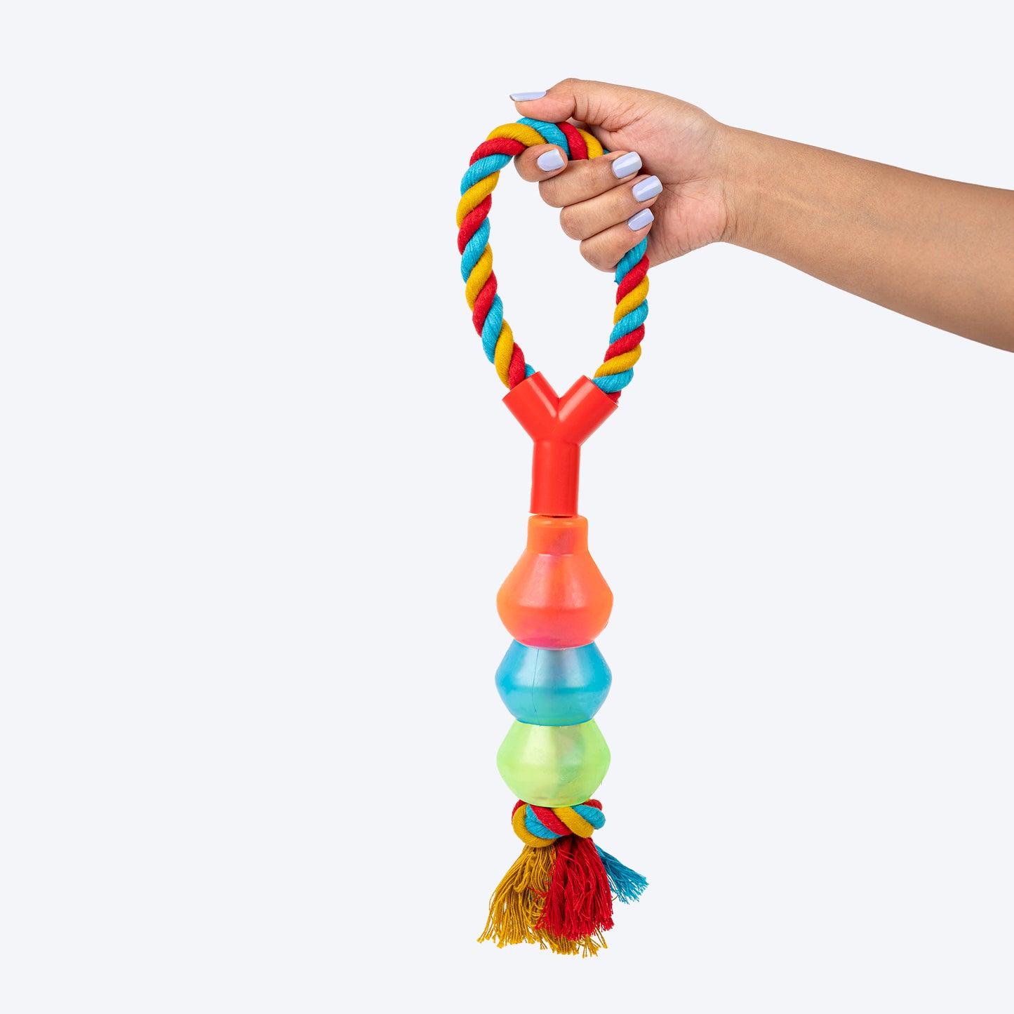 TLC Playway Rug Chew Toy For Dog - Multicolor - Heads Up For Tails