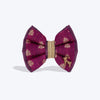 HUFT Shahi Utsav Bow Tie For Dog - Purple
