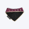 HUFT Bandhani Pop Scarf For Pet - Purple
