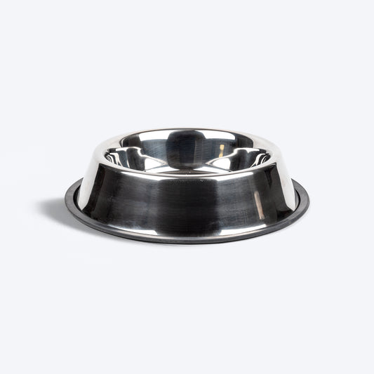 TLC Stainless Steel Classic Bowl For Dog - Heads Up For Tails