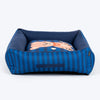 HUFT Bear Hug Lounger Bed For Dog - Blue