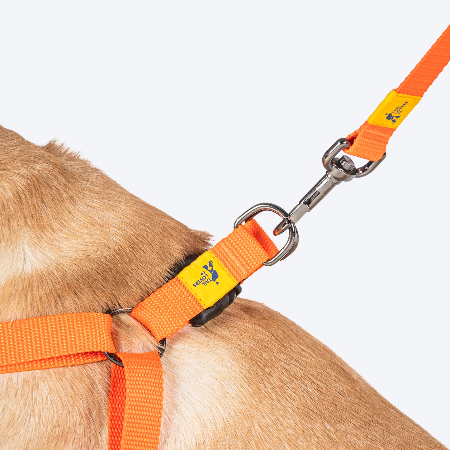 TLC Step-In Harness For Dog - Orange - Heads Up For Tails