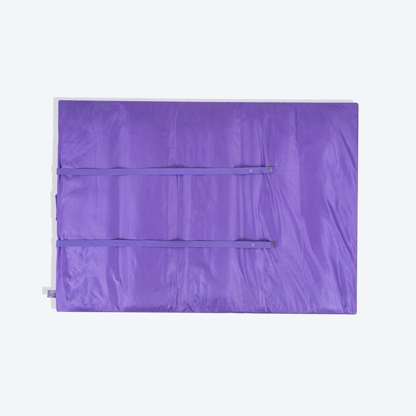 Dash Dog Zig Zaggers Water Repellent Portable Mat For Dog - Orange & Purple - Heads Up For Tails