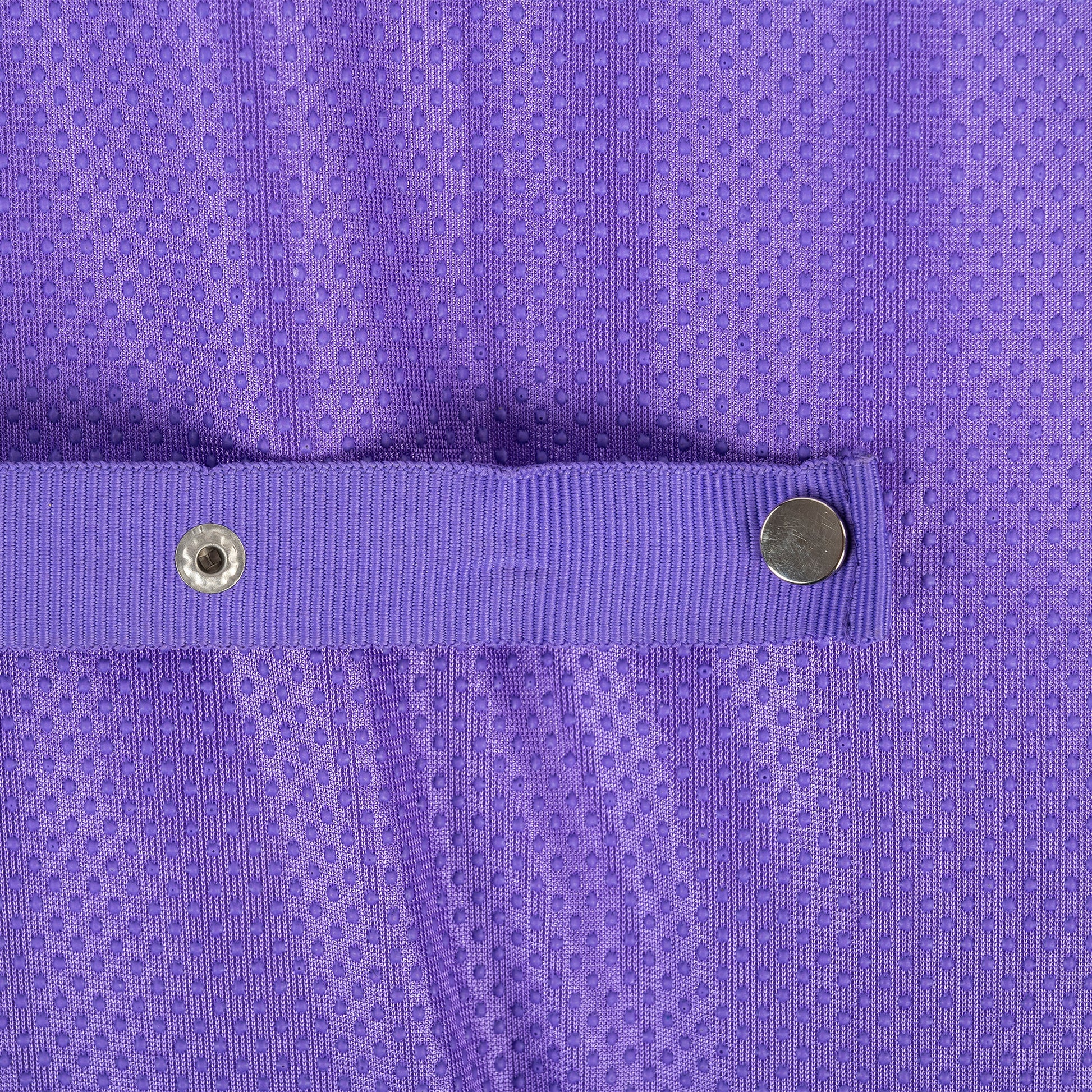 Dash Dog Zig Zaggers Water Repellent Portable Mat For Dog - Orange & Purple - Heads Up For Tails