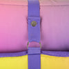 Dash Dog Ombre Fusion Water Repellent Portable Mat For Dog - Purple & Yellow - Heads Up For Tails