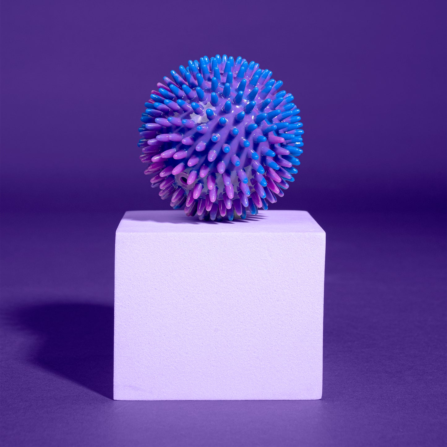 Dash Dog Spiky Ball Toy For Dog - Blue - Heads Up For Tails