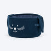HUFT Playtime Toy Basket For Dog & Cat - Navy - Heads Up For Tails
