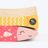 HUFT Fishy Business Scratcher For Cat - Multicolor - Set Of 2