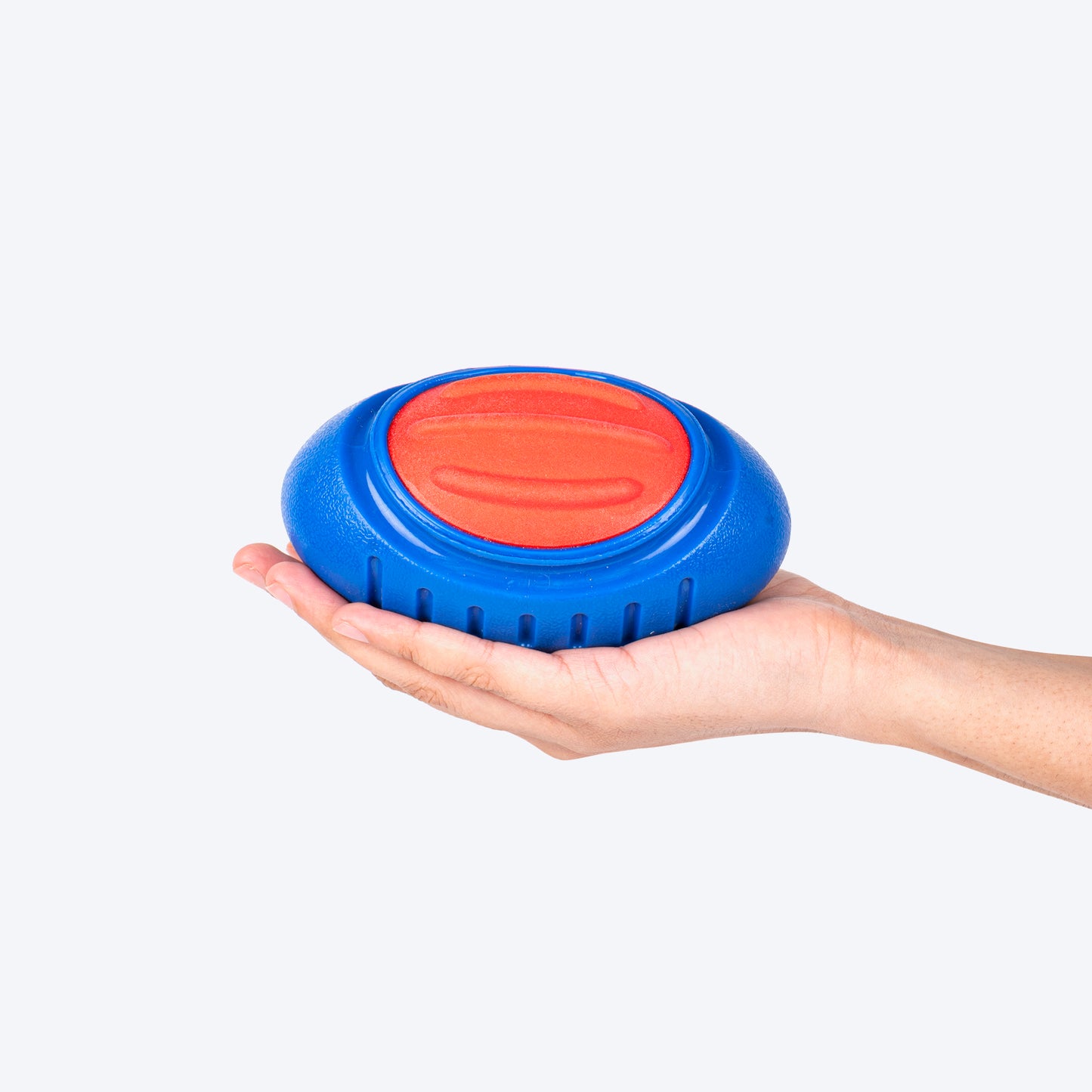 Dash Dog Sprinter Fetch Toy For Dog - Blue & Red - S - Heads Up For Tails