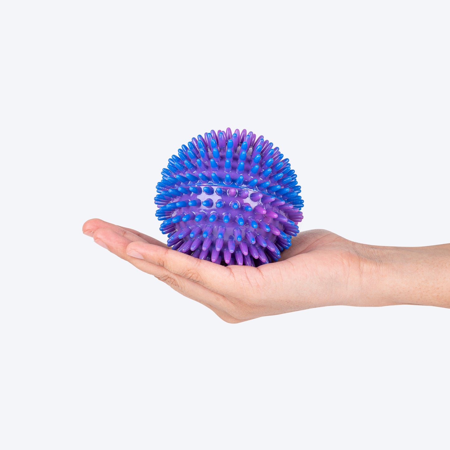 Dash Dog Spiky Ball Toy For Dog - Blue - Heads Up For Tails