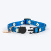 HUFT Meowvelous Collars For Cat - Blue & Off White