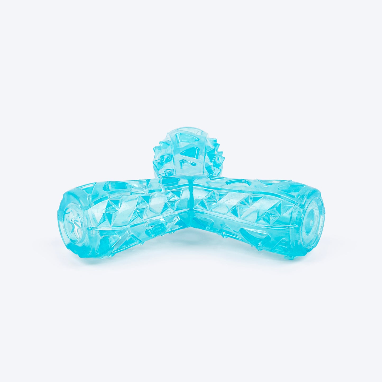 Dash Dog Squeak & Snack Chew Toy For Dog - Blue - Heads Up For Tails