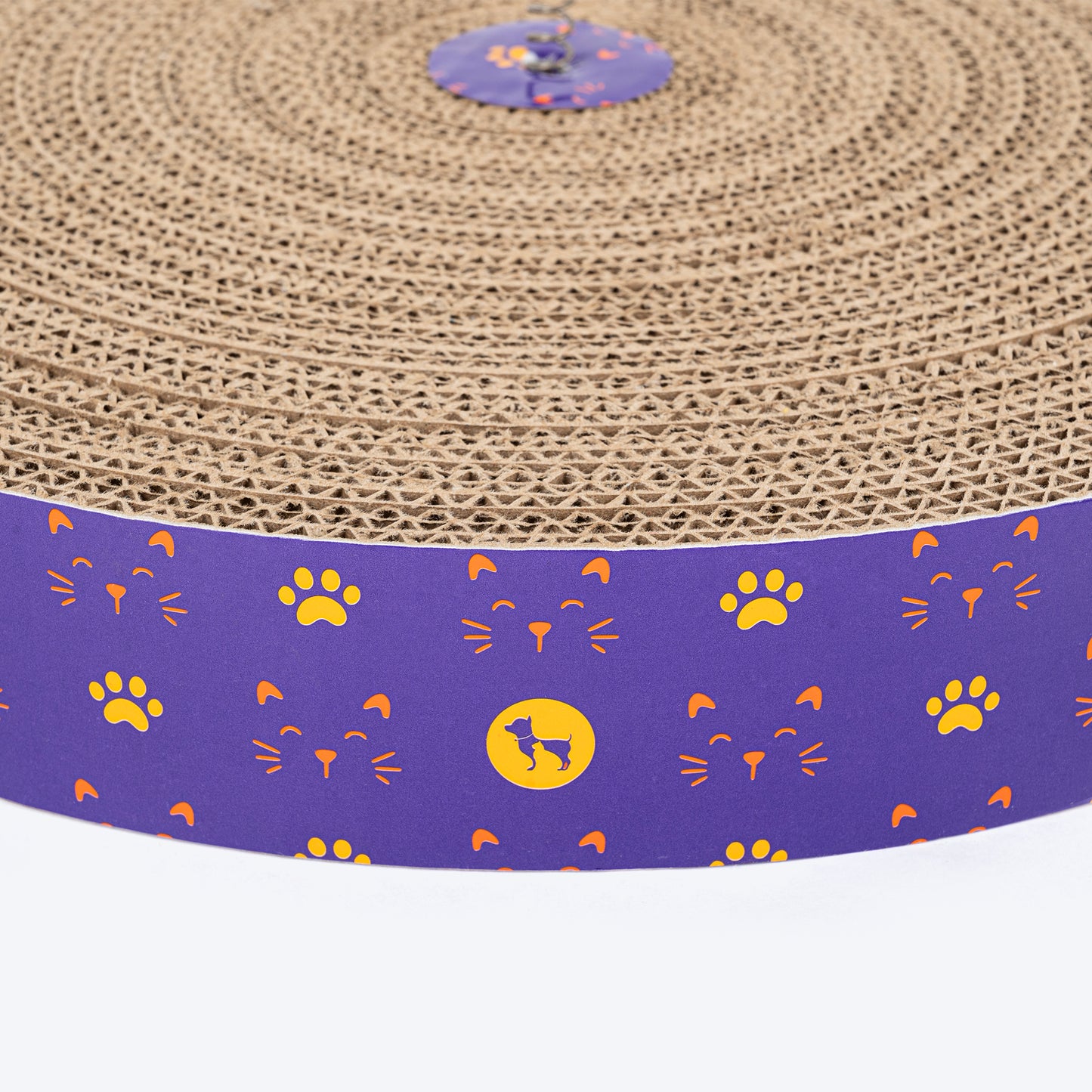 HUFT Wiggly Whisker Cat Scratcher - Purple - Heads Up For Tails