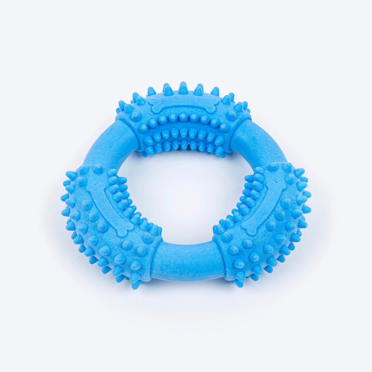 Dash Dog Softy Ring Toy For Dog - Blue - Heads Up For Tails