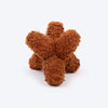 HUFT Super Star Plush Toy For Dog - Brown - Heads Up For Tails