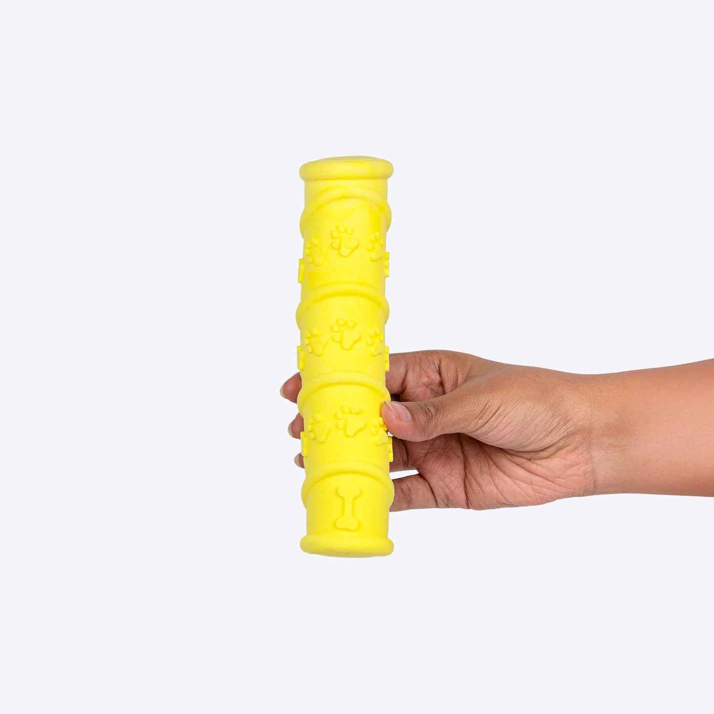 Dash Dog Mello-Yello Stick Toy For Dog - Yellow - Heads Up For Tails