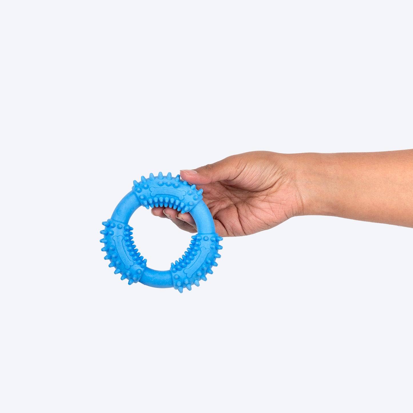 Dash Dog Softy Ring Toy For Dog - Blue - Heads Up For Tails