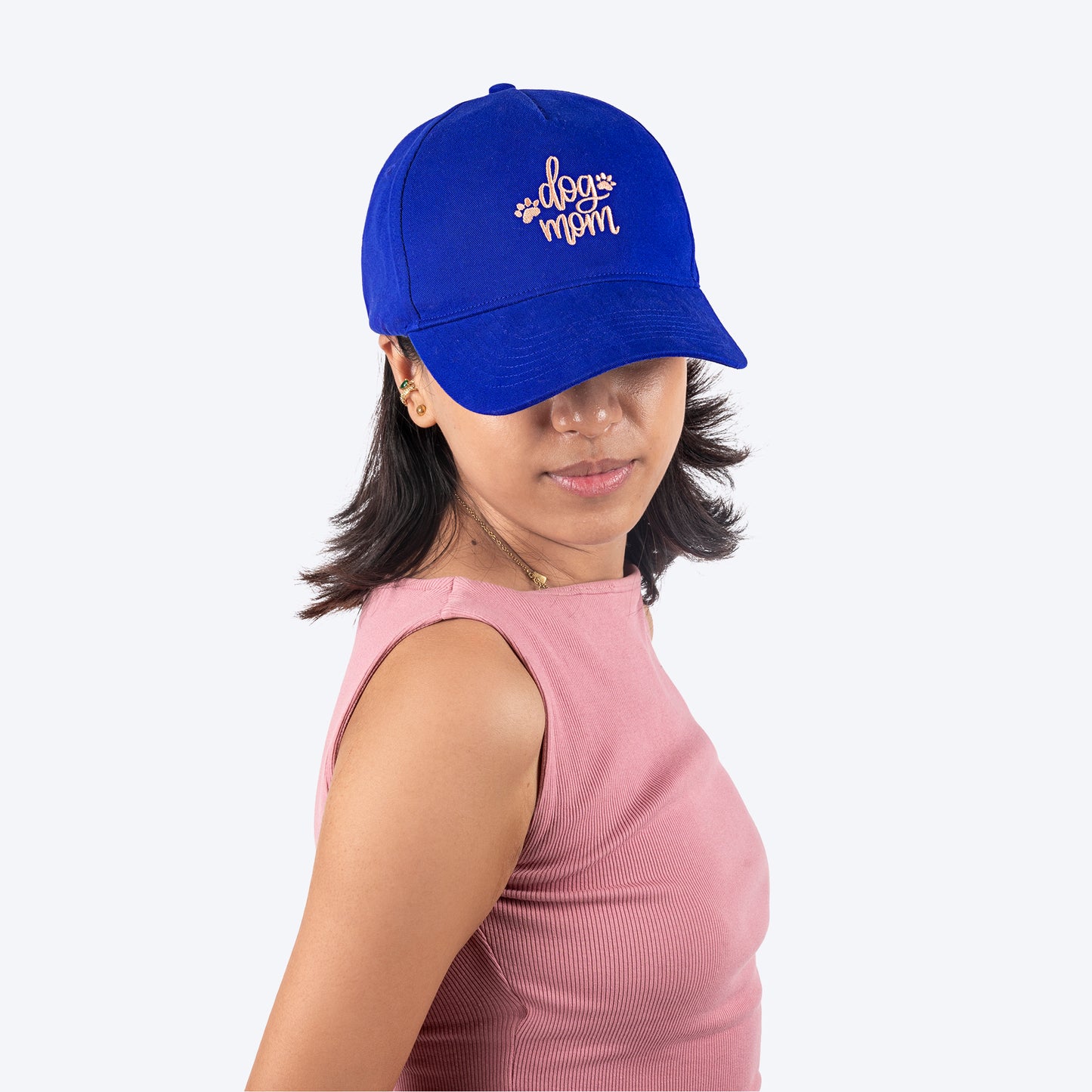 HUFT Dog Mom Cap For Pet Lovers - Royal Blue - Heads Up For Tails