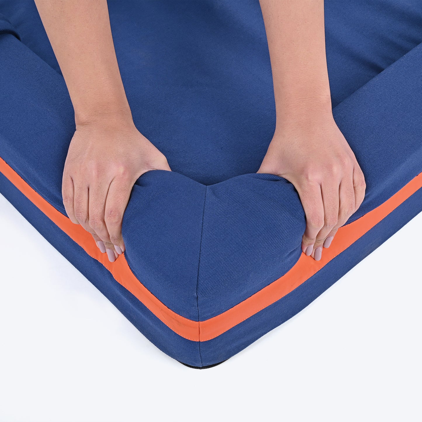 HUFT Royal Snooze Bed for Dog - Navy - Heads Up For Tails