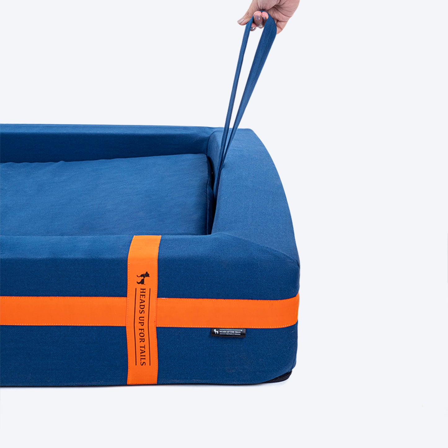HUFT Royal Snooze Bed for Dog - Navy - Heads Up For Tails