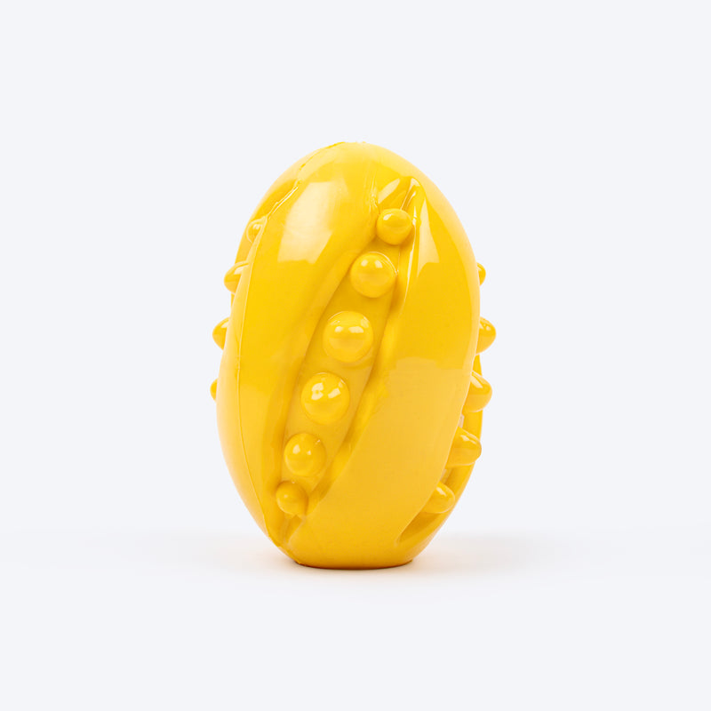TLC Chew n' Treat Chew Toy For Dog - Yellow - Heads Up For Tails