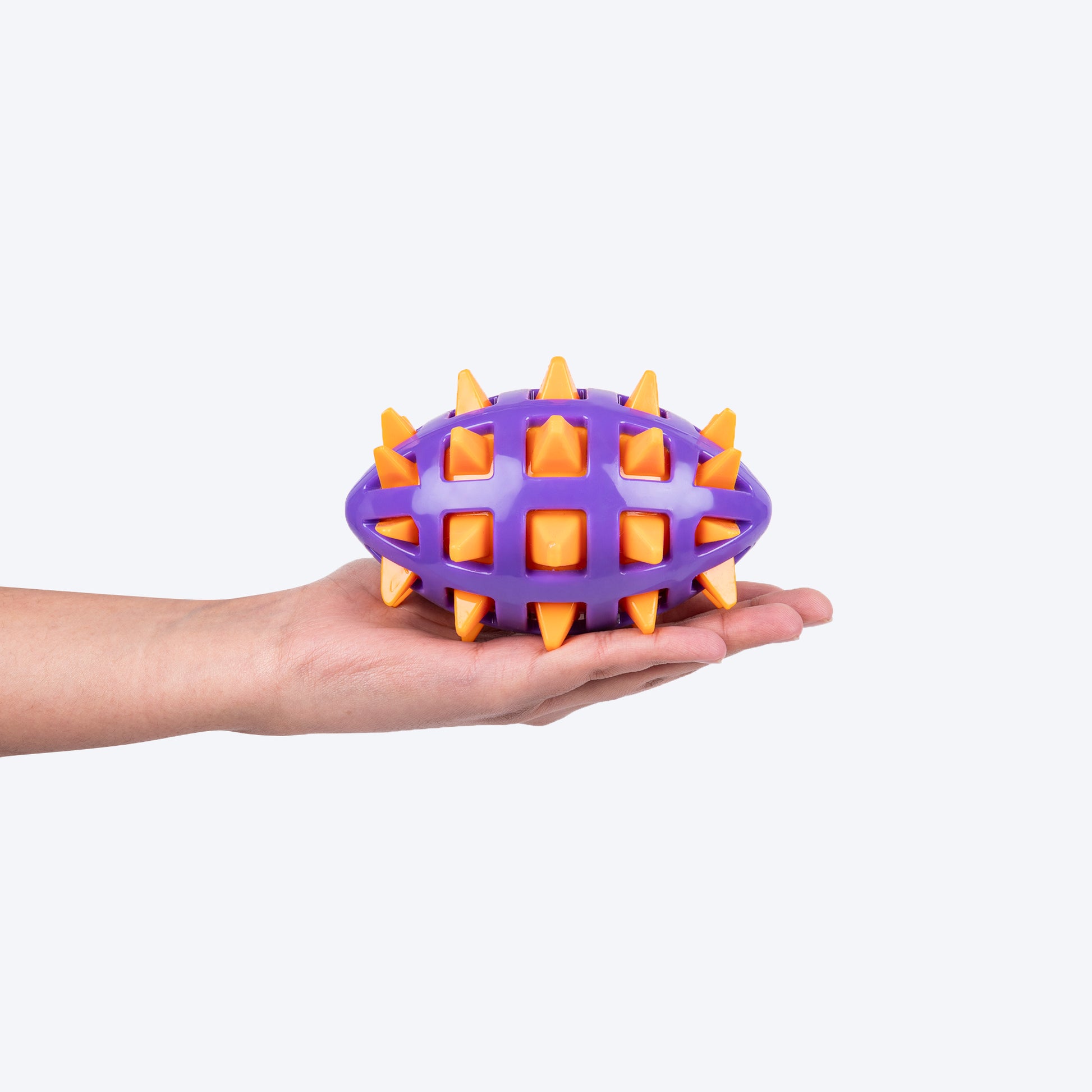 HUFT Basics Rugby Roll Squeaky Toy For Dogs_02