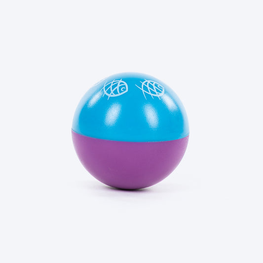 HUFT Baller Wobbler Toy For Cat - Blue & Purple - Heads Up For Tails