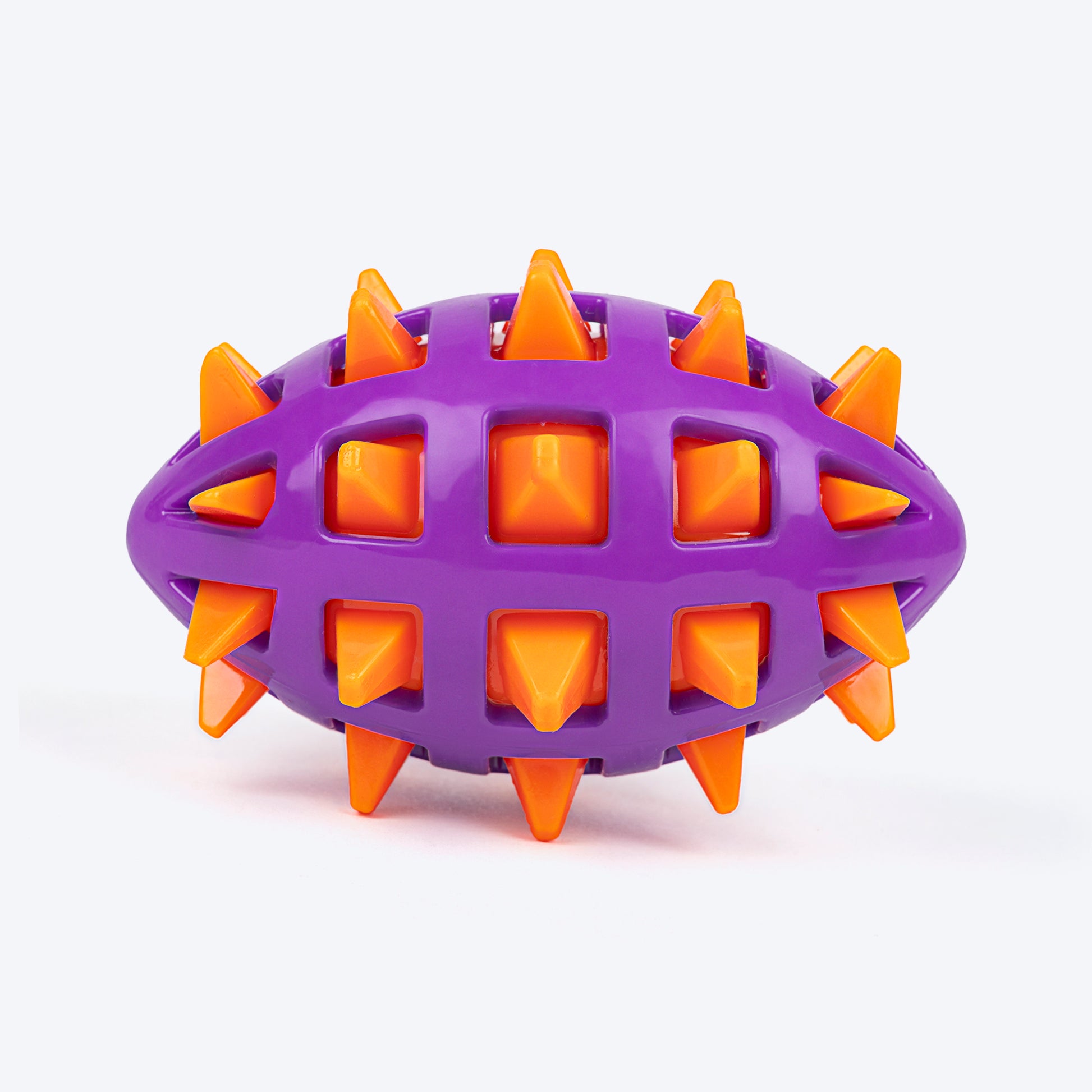 HUFT Basics Rugby Roll Squeaky Toy For Dogs_01