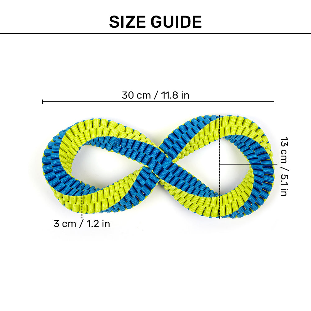 HUFT Basics Swirly Strong Infinity Toy for Dogs_06