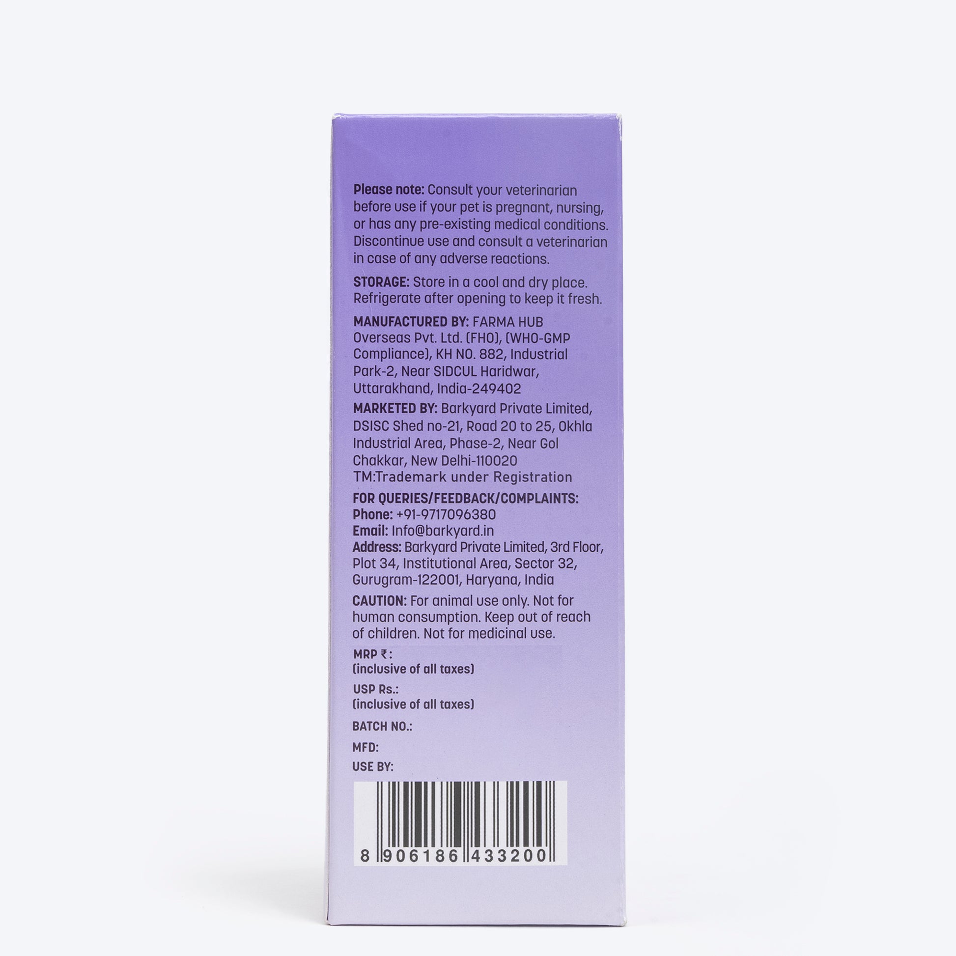 VetRite LivAid Liver Support Detoxification & Cell Regeneration Syrup For Dog & Cat - 200 ml - Heads Up For Tails