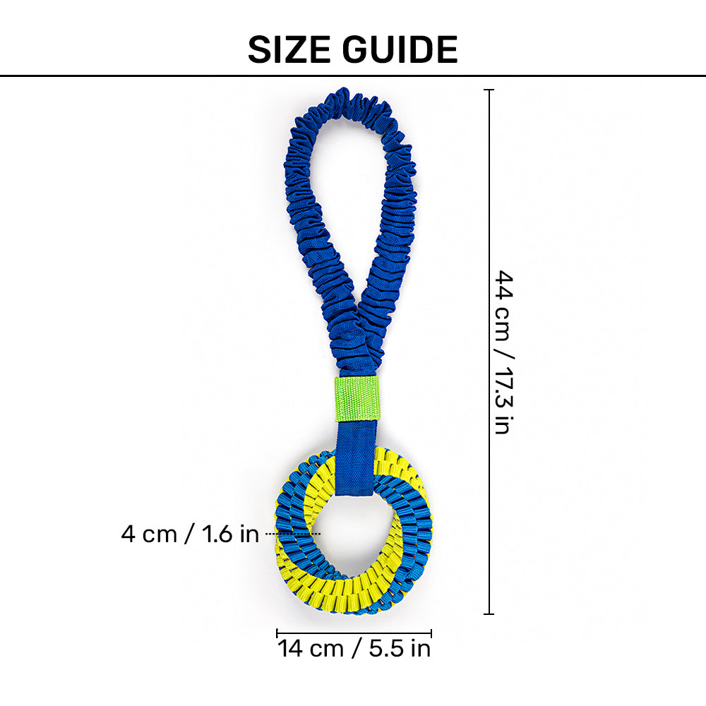 HUFT Basics Swirly Strong Bungee Toy for Dogs-05