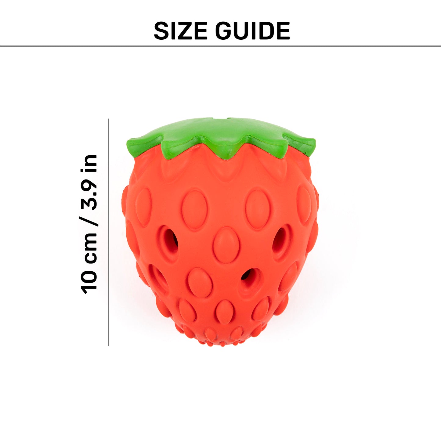 HUFT Berry Chew Toy For Dog - Red & Green - Heads Up For Tails