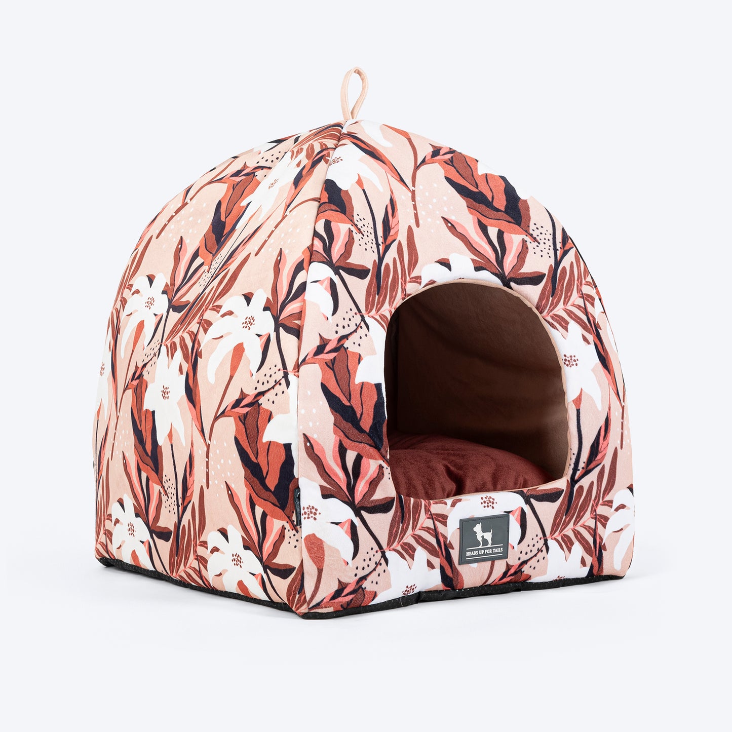 HUFT Blossom Breeze Cat Tent Bed - Powder White - Heads Up For Tails