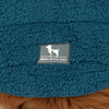 HUFT Cloudy Comfort Jacket For Big Dog - Peacock Blue - Heads Up For Tails