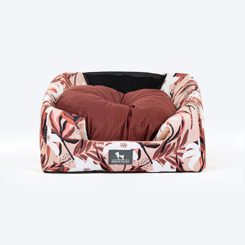 HUFT Blossom Breeze Cat Tent Bed - Powder White - Heads Up For Tails