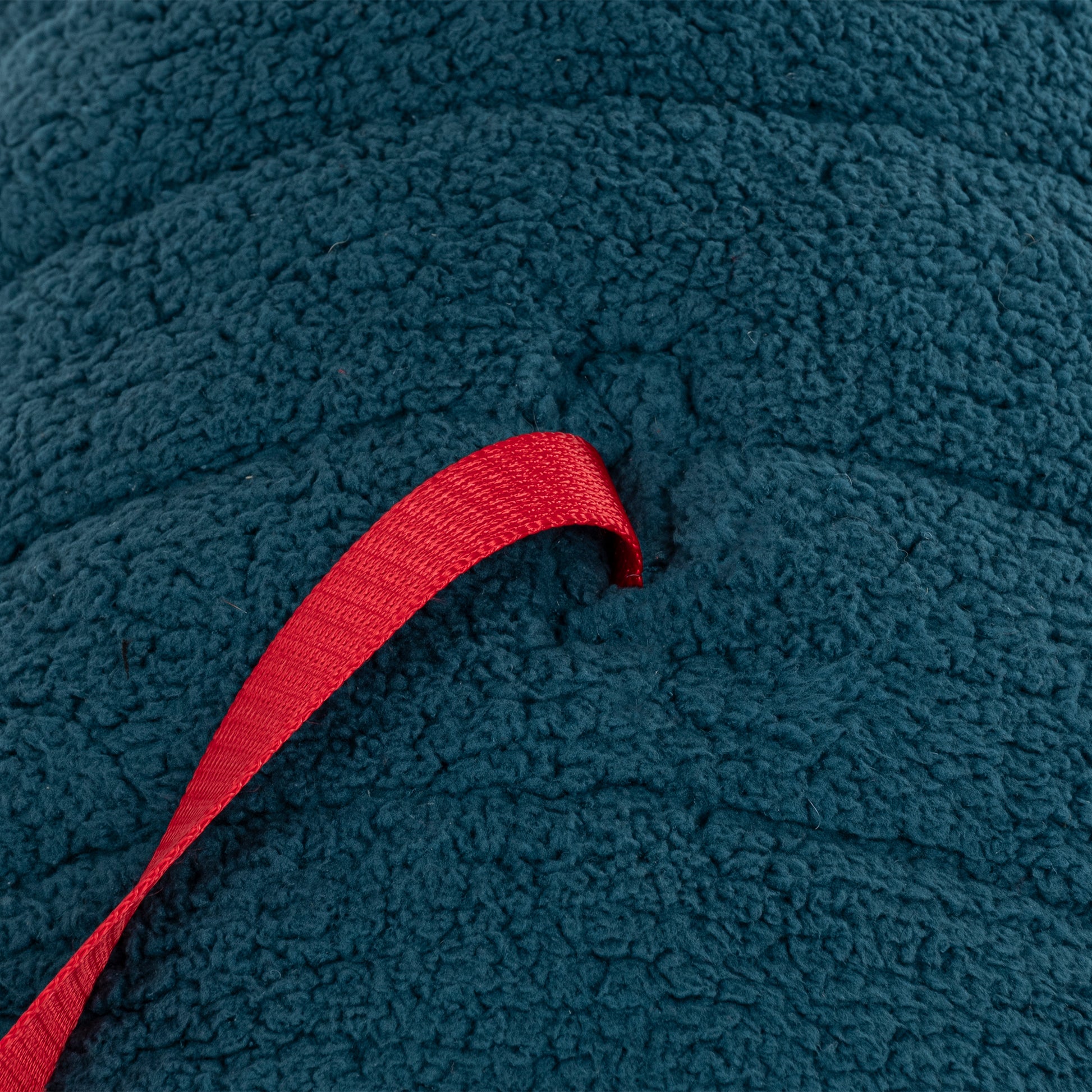 HUFT Cloudy Comfort Jacket For Big Dog - Peacock Blue - Heads Up For Tails