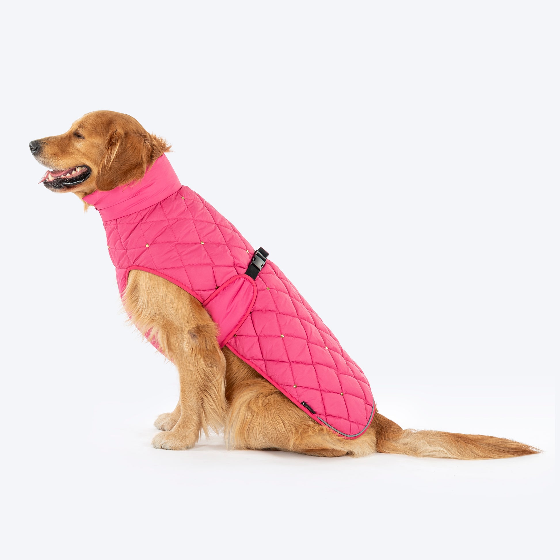 HUFT Starburst Snuggle Jacket For Dog - Pink - Heads Up For Tails